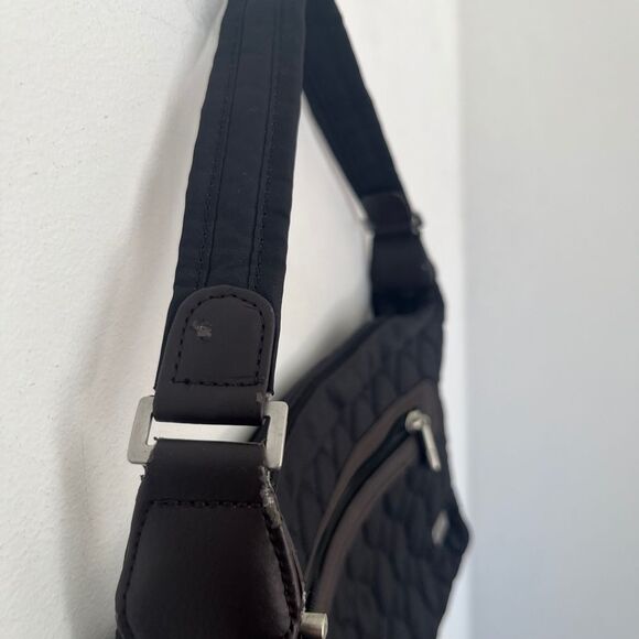 NWOT lug Canter Collection Black "Trotter Midnight" Mini Shoulder Hand Bag Purse - Picture 7 of 10